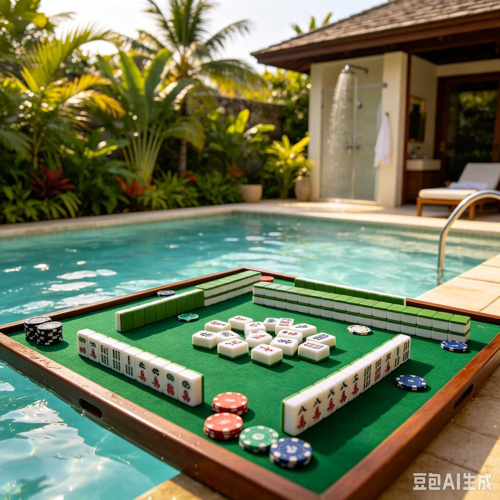 pastel color mahjong tiles